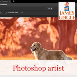 Photoshop artist Mr. Subhankar Dutta in Dharampur